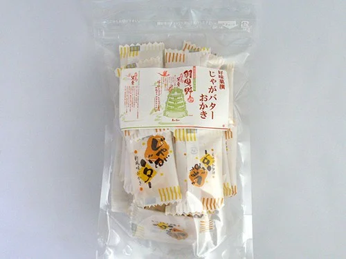 個包装の好味菓撰 じゃがバターおかきが入った袋